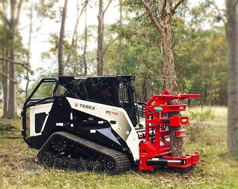 hydraulic chain saw skid steer|skid steer mounted tree saws.